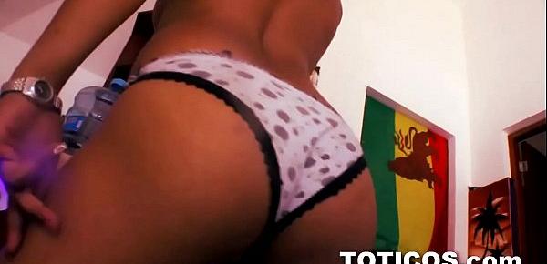  Alluring young 18yo teen ass twerking from Dominican Republic - Toticos.com